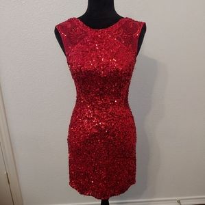 Sparkly Red Dress